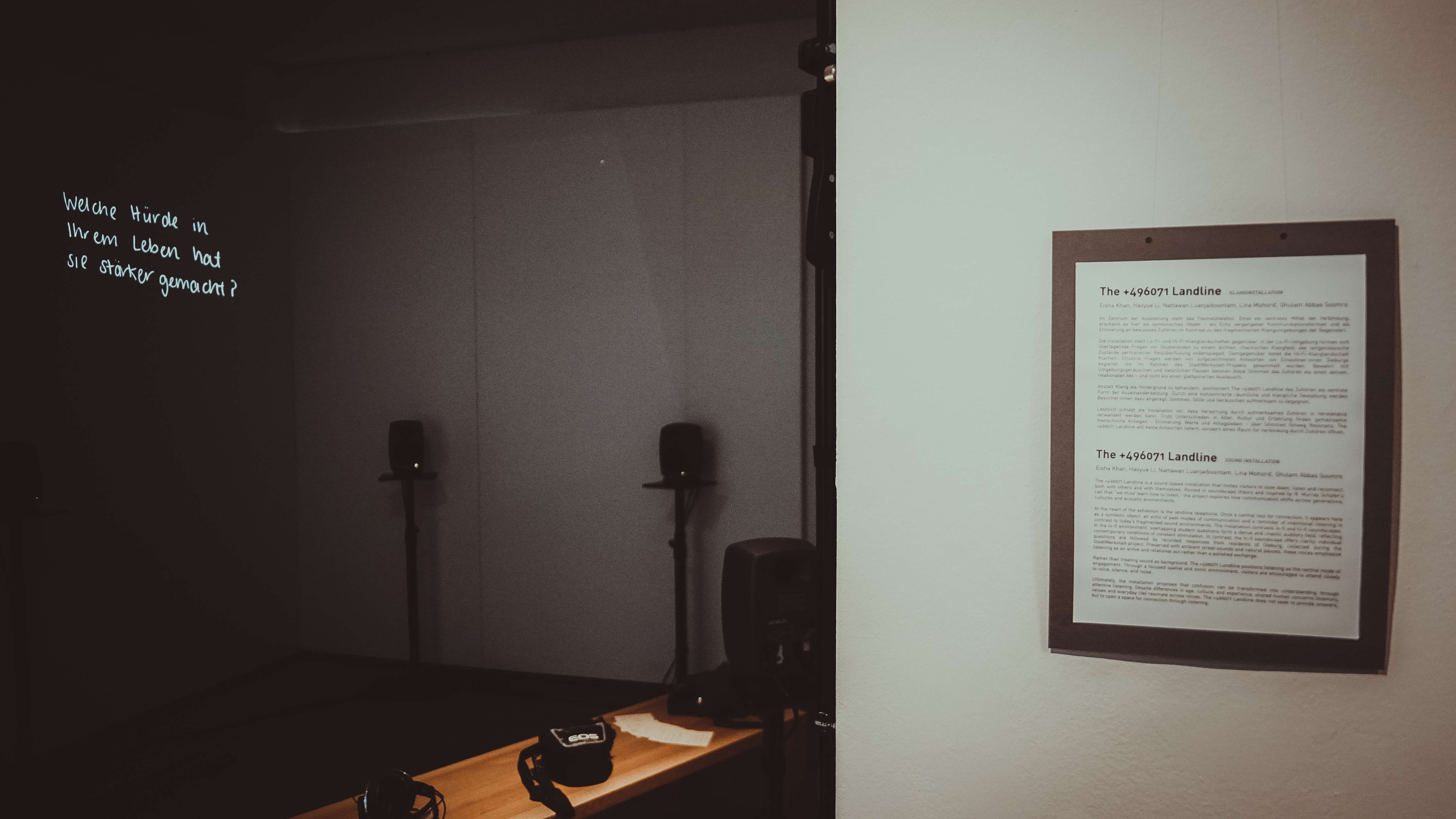 Landline exhibition